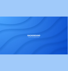 3d Minimalist Blue Morph Smooth Curved Bent Lines