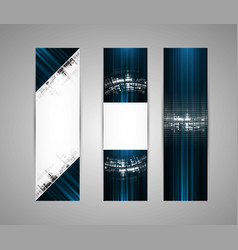 Abstract New Technology Dynamic Fade Banner