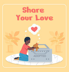 Adopting Dogs Social Media Post Mockup