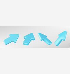 3d Render Mouse Arrow Cursor Icon To Click