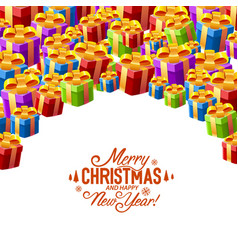 Gift Collage Cover Merry Christmas