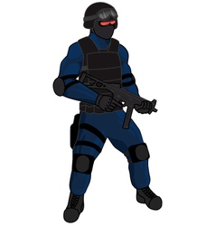 Swat Team Member Preview Ump Blue