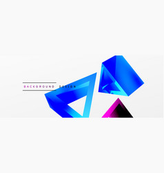 Triangle Abstract Background 3d Basic