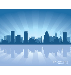 Baltimore Maryland Skyline