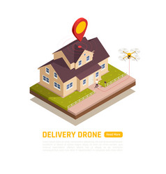 Home Delivery Drone Background