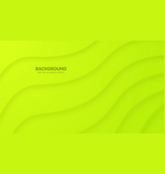 3d Minimal Light Green Smooth Curved Bent Lines