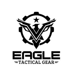 Eagle Logo Design Tactical Gear Logo Design