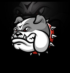 Bulldog Mascot For Esport And Sport Logo Design