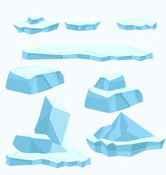 Blue Ice Floe Set