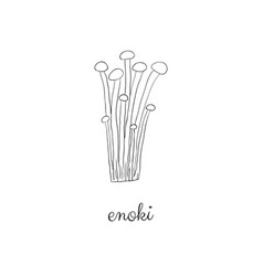 Doodle Enoki Mushrooms