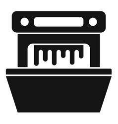 Room Machine Dishwasher Icon Simple Broken