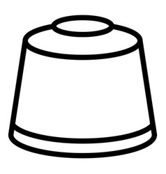 Nespresso Capsule Icon Outline Style