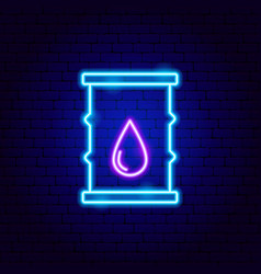 Oil Barrel Neon Sign