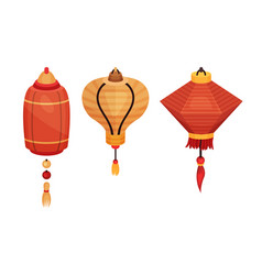 Paper Chinese Lantern As Festive Luminaria