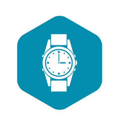 Swiss Watch Icon Simple Style