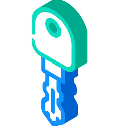 Double Ended Key Isometric Icon