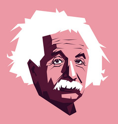 Einstein Face Drawn