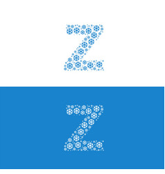 Snow Cold Letter Z Logo