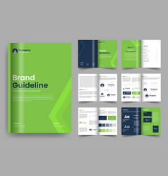 Brand Guideline Layout Design And Manual