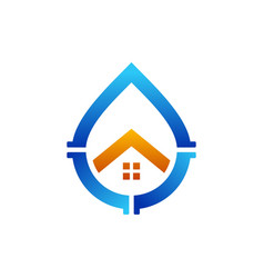 Plumbing House Logo Design