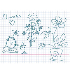 Hand Drawn Flowers