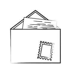 Drawn Envelope Icon