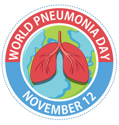 World Pneumonia Day Logo Design