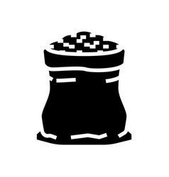 Bag Barley Grain Glyph Icon