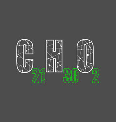 Cannabidiol Chemical Formula Concept Of Medicine