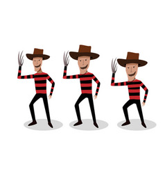 Man In Freddy Krueger Costume Design