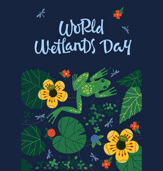 Postcard For World Wetlands Day