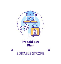 Prepaid Federal Plan Concept Icon