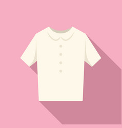 Clean Shirt Icon Flat Fashion Suit