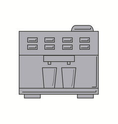 Coffee Machine Line Icon