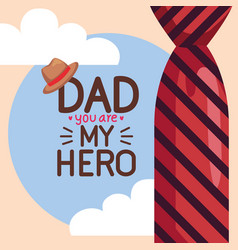 Dad My Hero Message