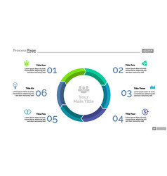 Six Phases Cycle Diagram Slide Template