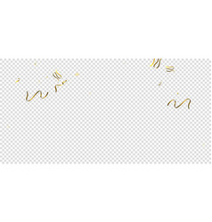 Tinsel Holiday Gold Foil Serpentine Ribbon Star