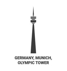 Germany Munich Olympic Tower Travel Landmark