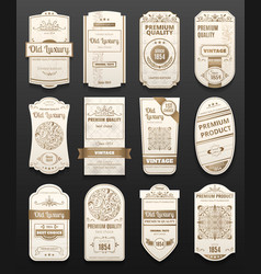 Luxury Labels Set