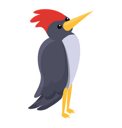 Nest Woodpecker Icon Cartoon Style