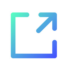 Resize Pixel Perfect Gradient Linear Ui Icon