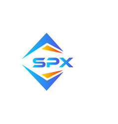 Spx Abstract Technology Logo Design On White