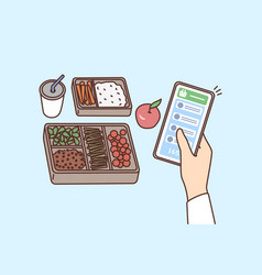 Person Count Food Calories On Mobile App