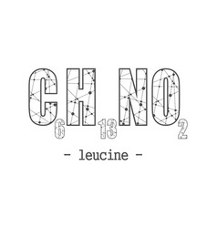 Formula Of Leucine Concept Of Medicine