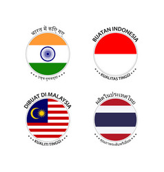 Indian Indonesian Malaysian And Thai Stickers