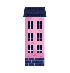 Building Front Pink Facade