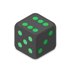 Dice Icon Black