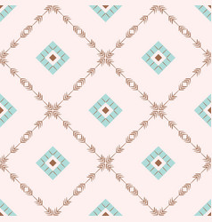 Aztec Ethnic Seamless Pattern Simple Native