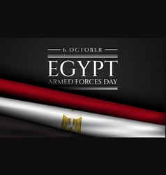 Egypt Armed Forces Day Background Design