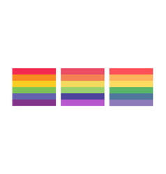 Banner Three Styles In Pride Month With Color